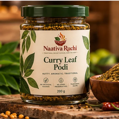 download Naativa Ruchi Curry Leaf Podi