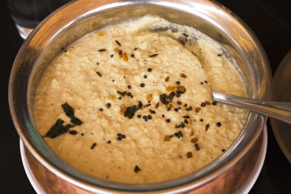 Coconut chutney – illustrative food photograph Illustrative Coconut chutney photograph, not actual Naativa Ruchi packaging
