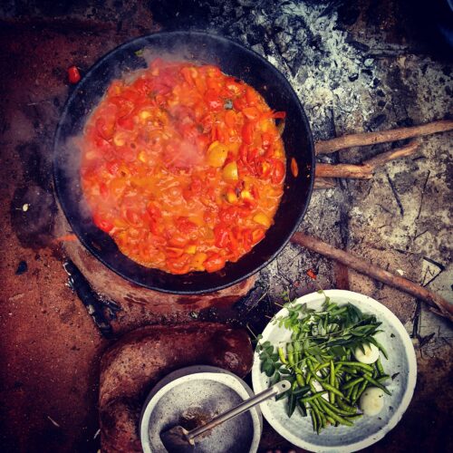 Tomato chutney – illustrative food photograph Illustrative Tomato chutney photograph, not actual Naativa Ruchi packaging
