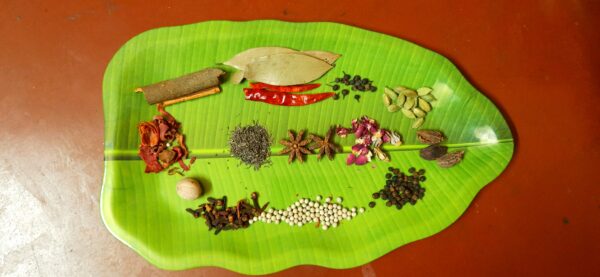 Biryani masala ingredients – illustrative food photograph Illustrative Biryani masala ingredients photograph, not actual Naativa Ruchi packaging
