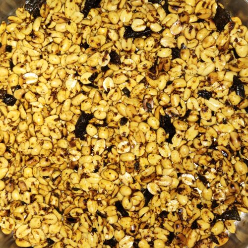 Illustrative Masala roasted peanuts photograph, not actual Naativa Ruchi packaging